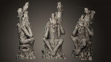 3D model forest spirit (STL)